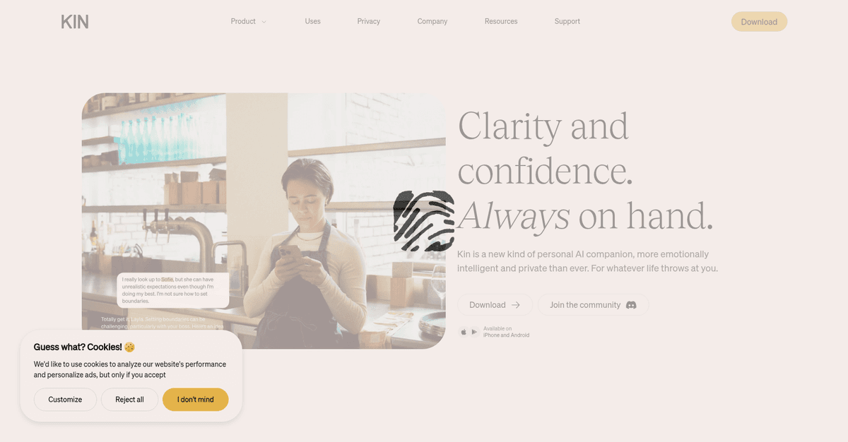 Kin screenshot