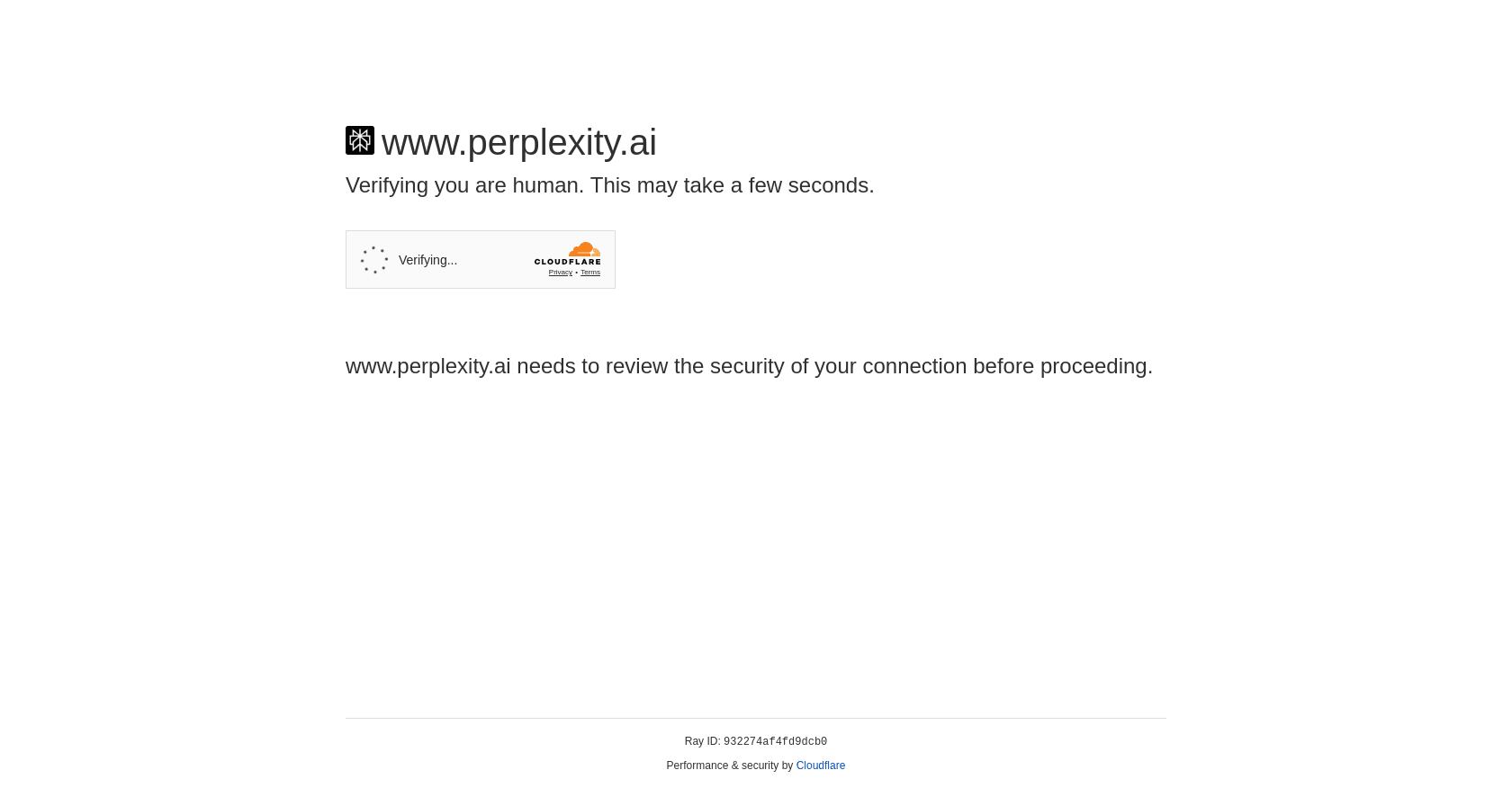 Perplexity AI Screenshot