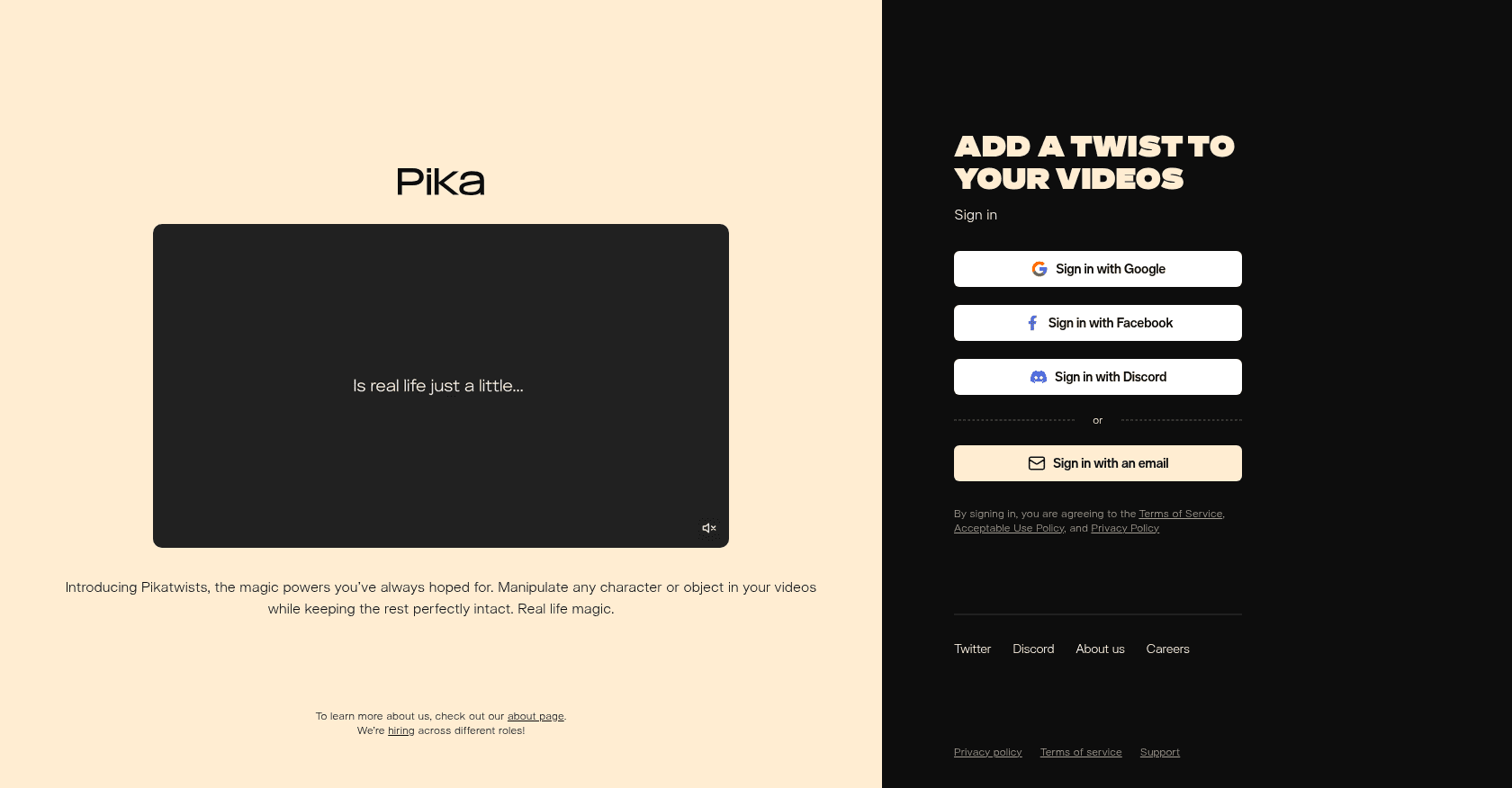 Pika Screenshot